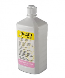 А-ДЕЗ-люкс жидкое мыло 1 л. насос-дозатор.